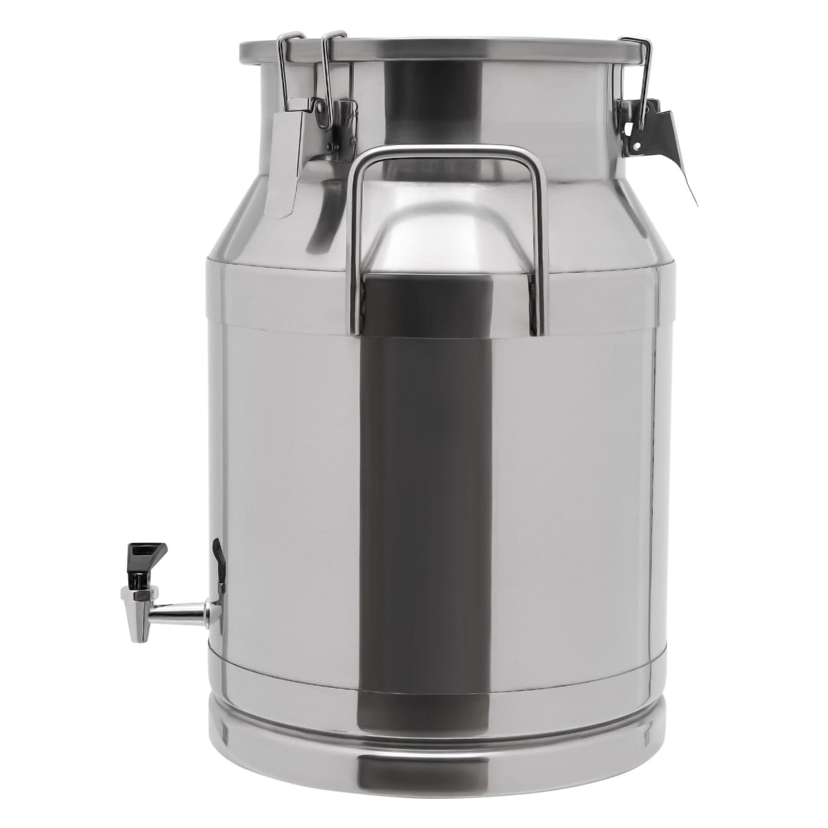 30L Stainless Steel Milk Can with Handle Sealed Lid and Faucet K969