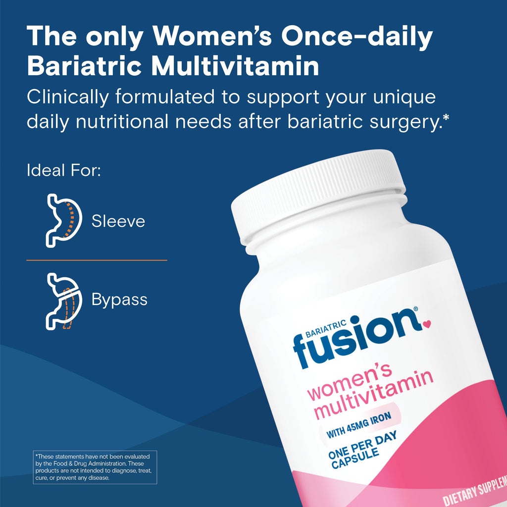 Women's Bariatric Vitamin with Iron, 30 Capsules Q72765