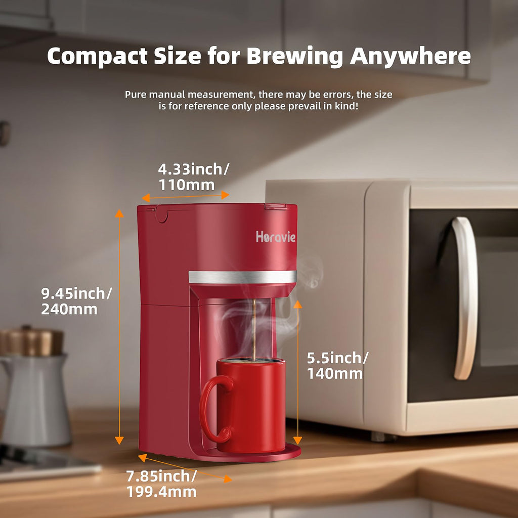 Single Serve Coffee Maker for K Cup and Grounds G73695