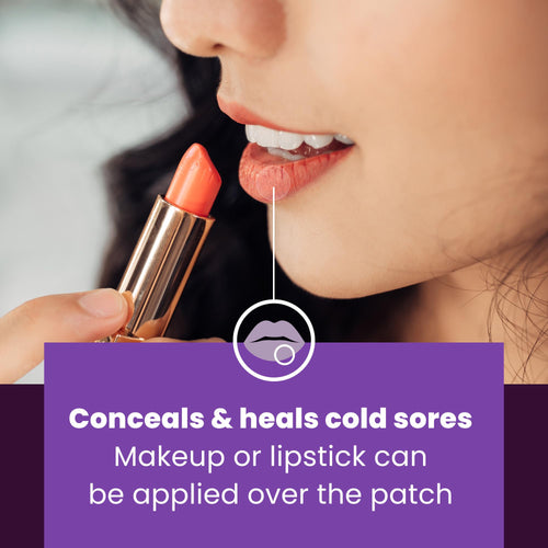 15 Hydrocolloid Cold Sore Patches X51758