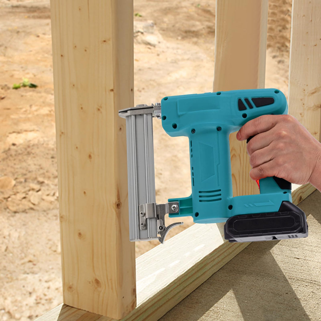 Cordless Battery Powered Brad Nailer Kit with Carrying Case S664