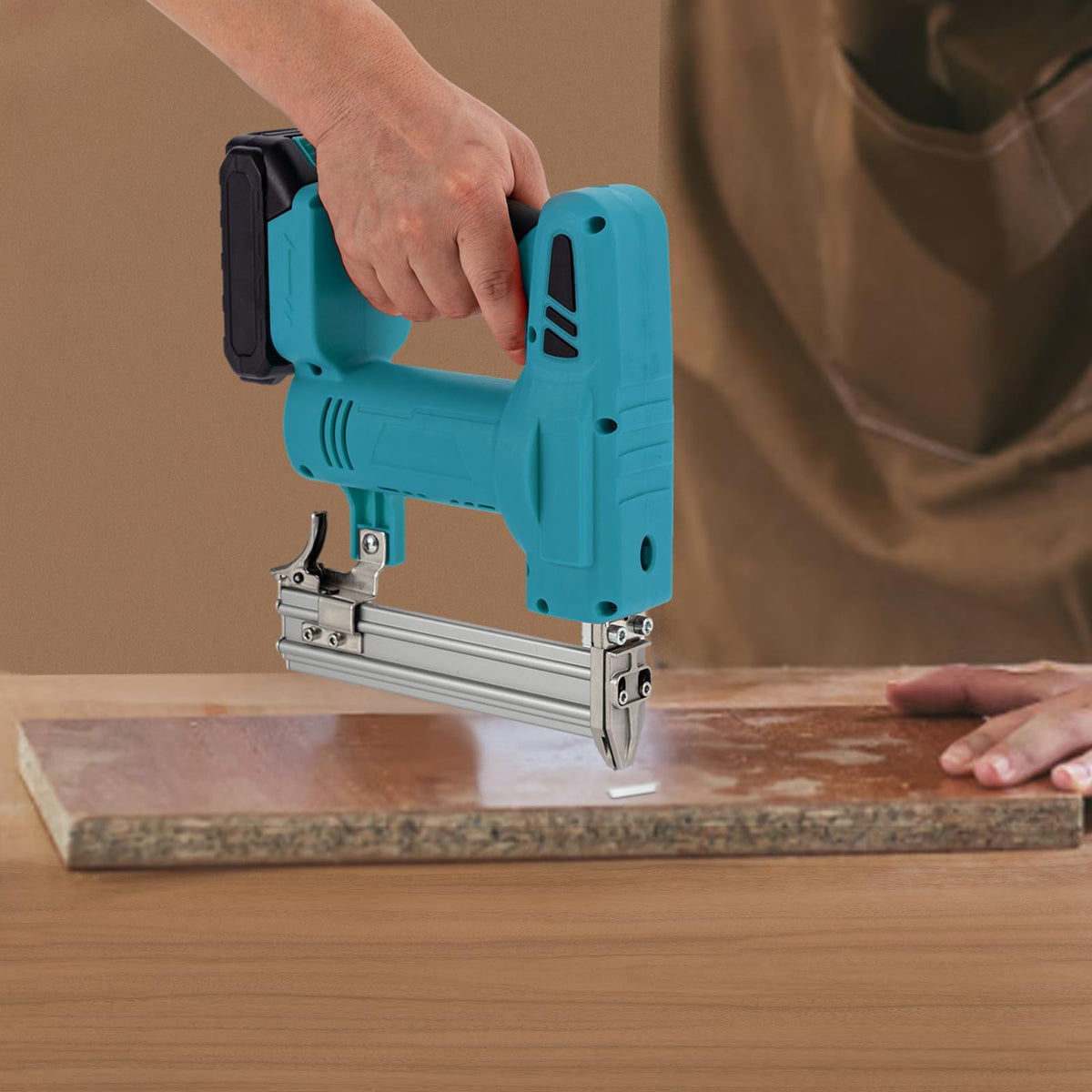Cordless Battery Powered Brad Nailer Kit with Carrying Case S664