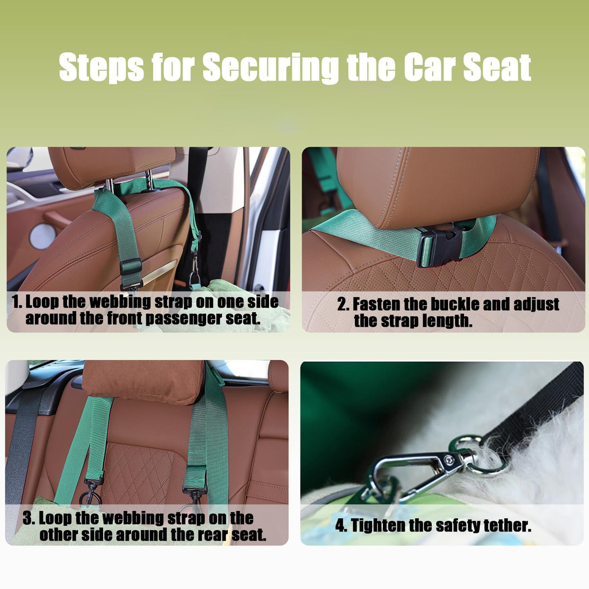 2-in-1 Dog Car Seat D534