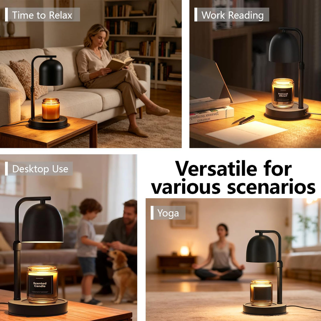 Adjustable Height App Controlled Candle Warmer Lamp with Timer Y42008