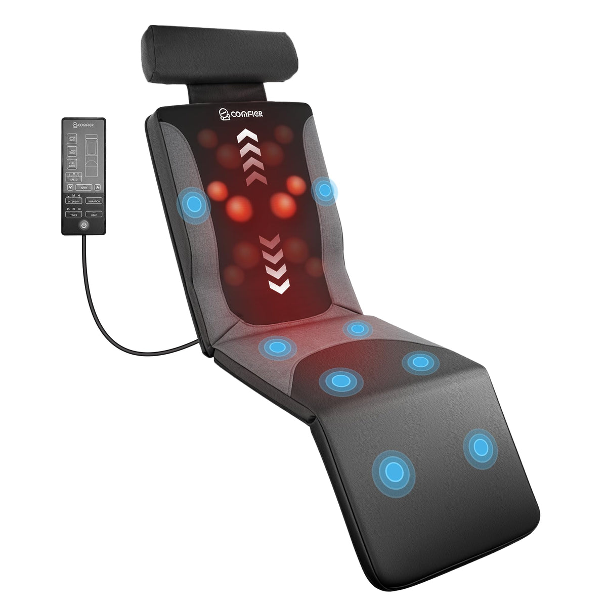 Full Body Massage Mat with Heat T59634