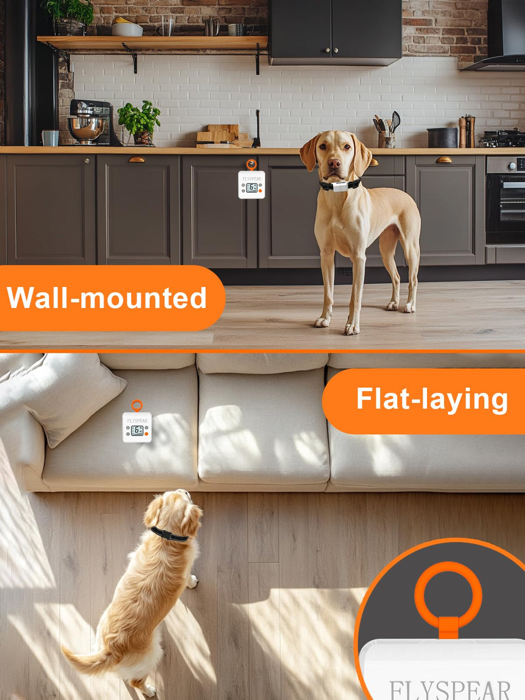 Wireless Pet Barrier with 2 Transmitters E895