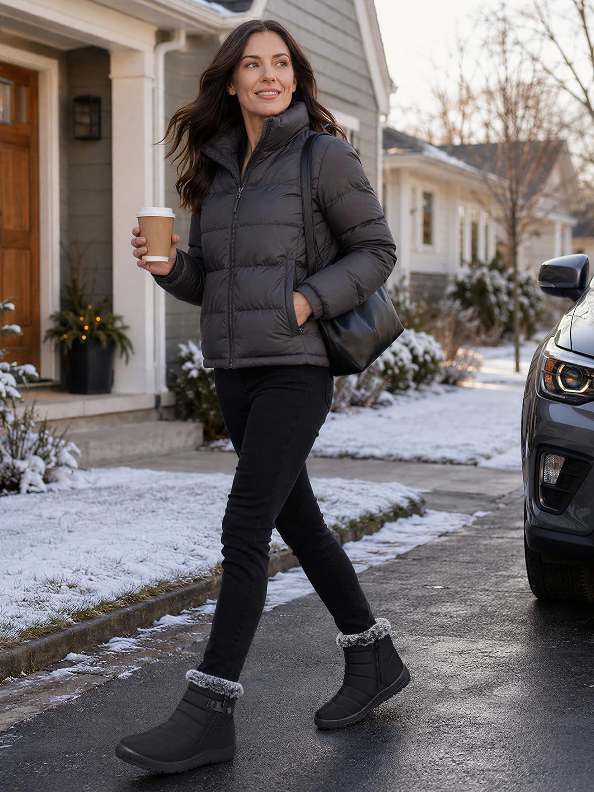 Winter Boots for Women Waterproof Non Slip S5747