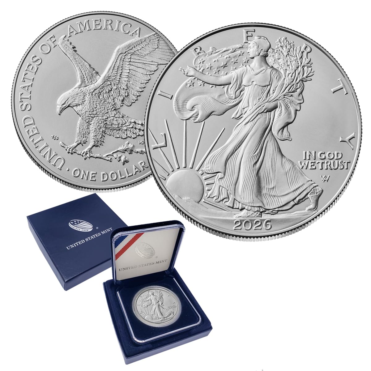 2026 American Silver Eagle Brilliant Uncirculated X9464