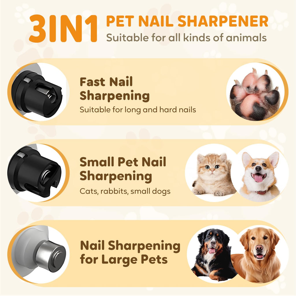 Rechargeable Portable Electric Pet Nail Grinder E941349