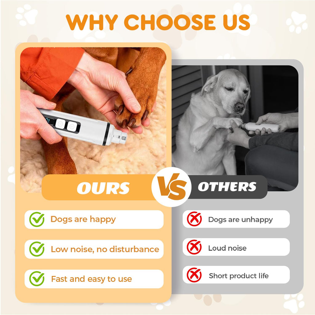 Rechargeable Portable Electric Pet Nail Grinder E941349
