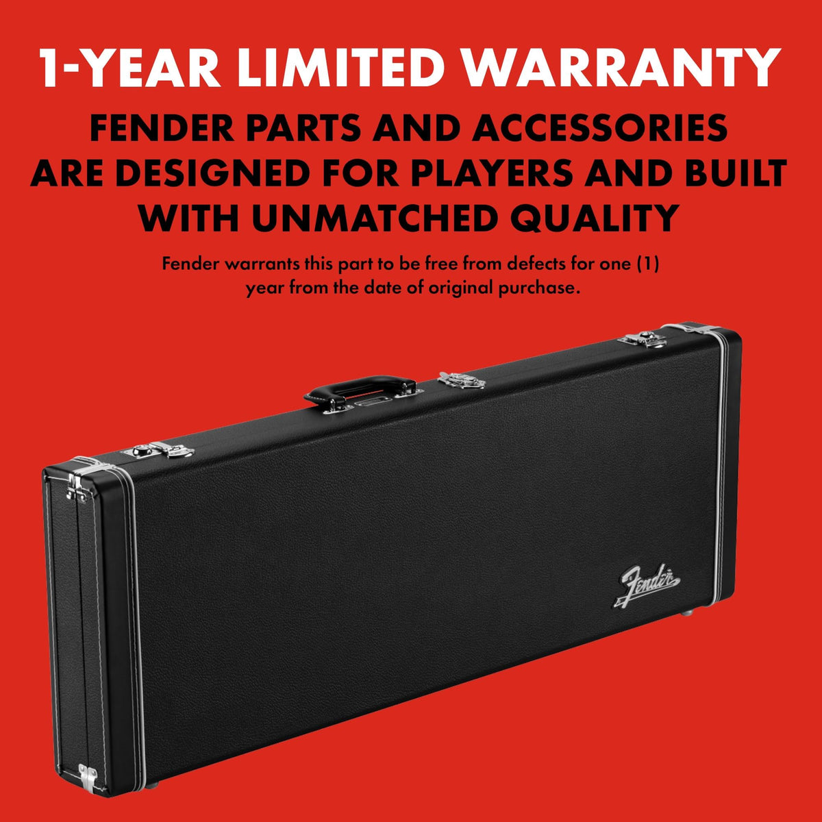Black Wood Guitar Case M72499
