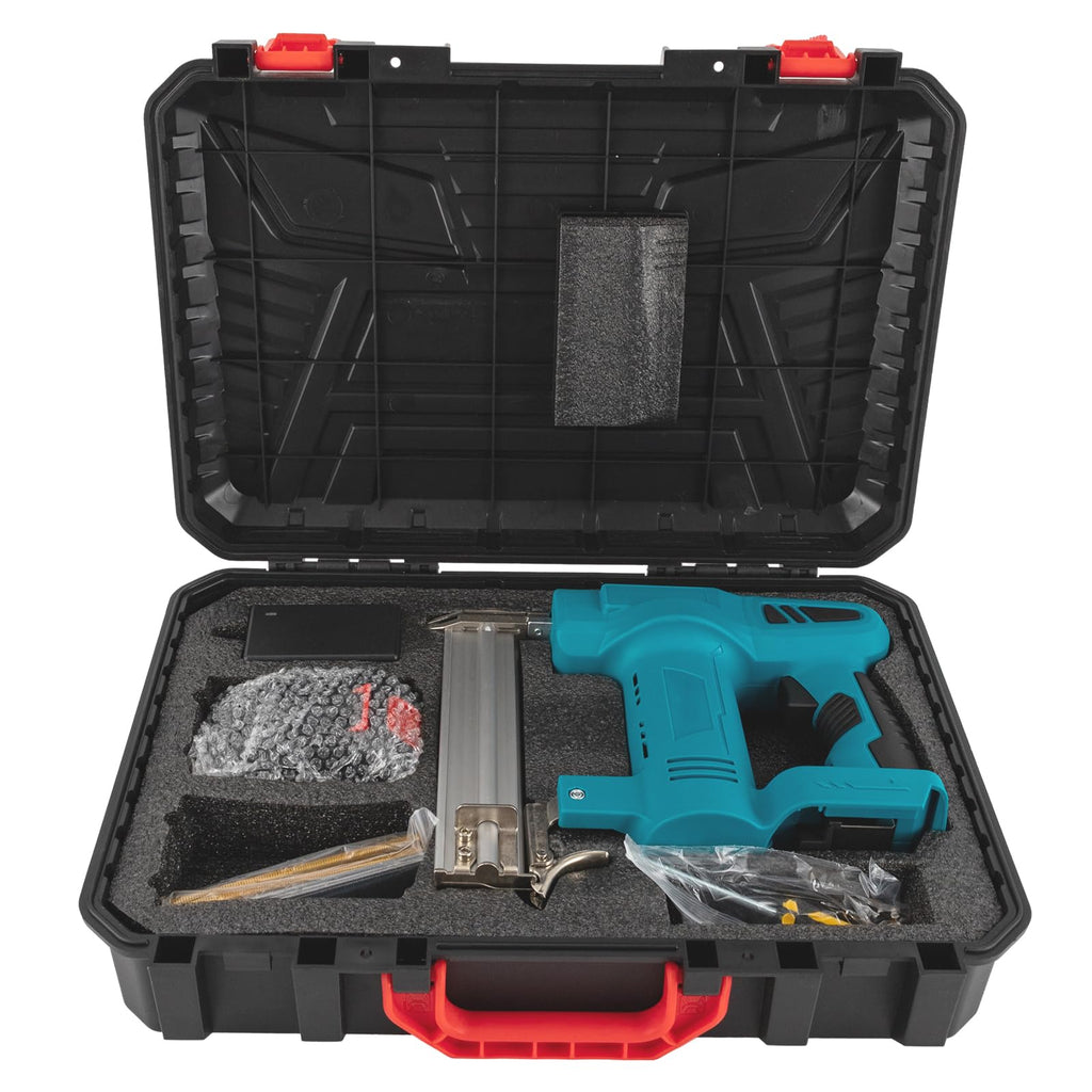 Cordless Battery Powered Brad Nailer Kit with Carrying Case S664