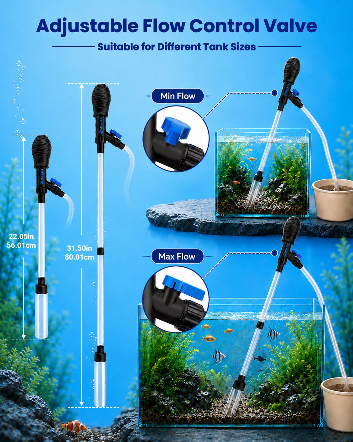 Aquarium Gravel Cleaner Kit C948197
