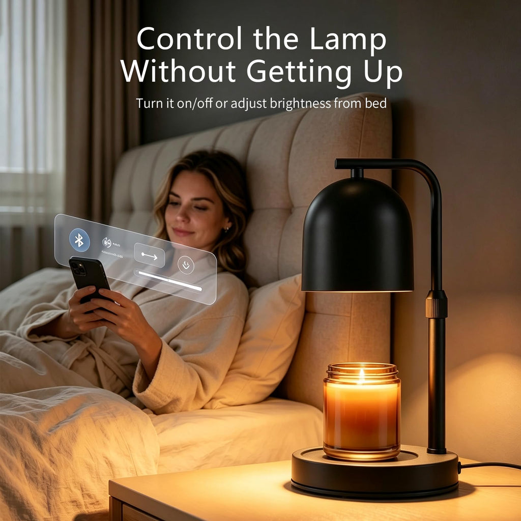 Adjustable Height App Controlled Candle Warmer Lamp with Timer Y42008
