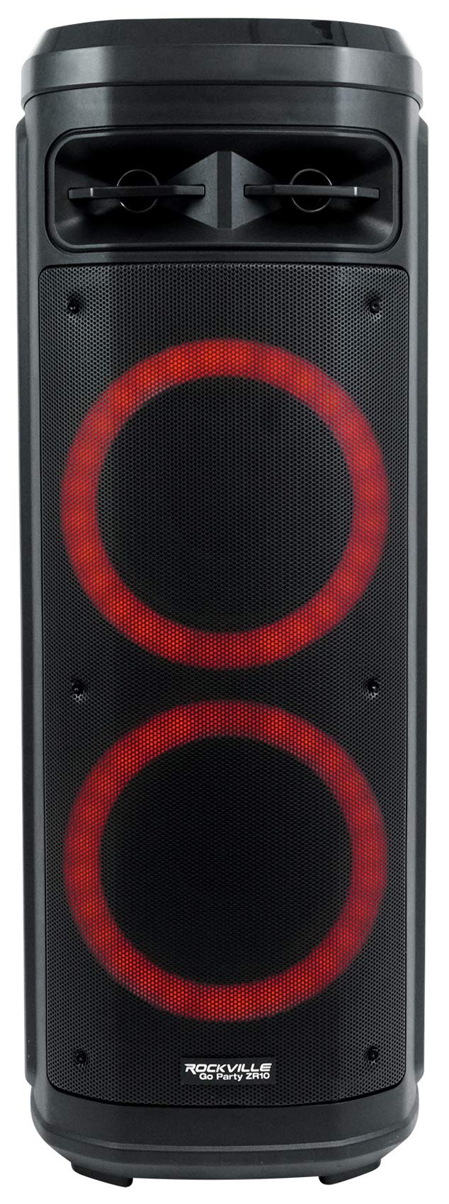 Dual 10" Wireless LED Bluetooth Speaker 2-Pack S6085