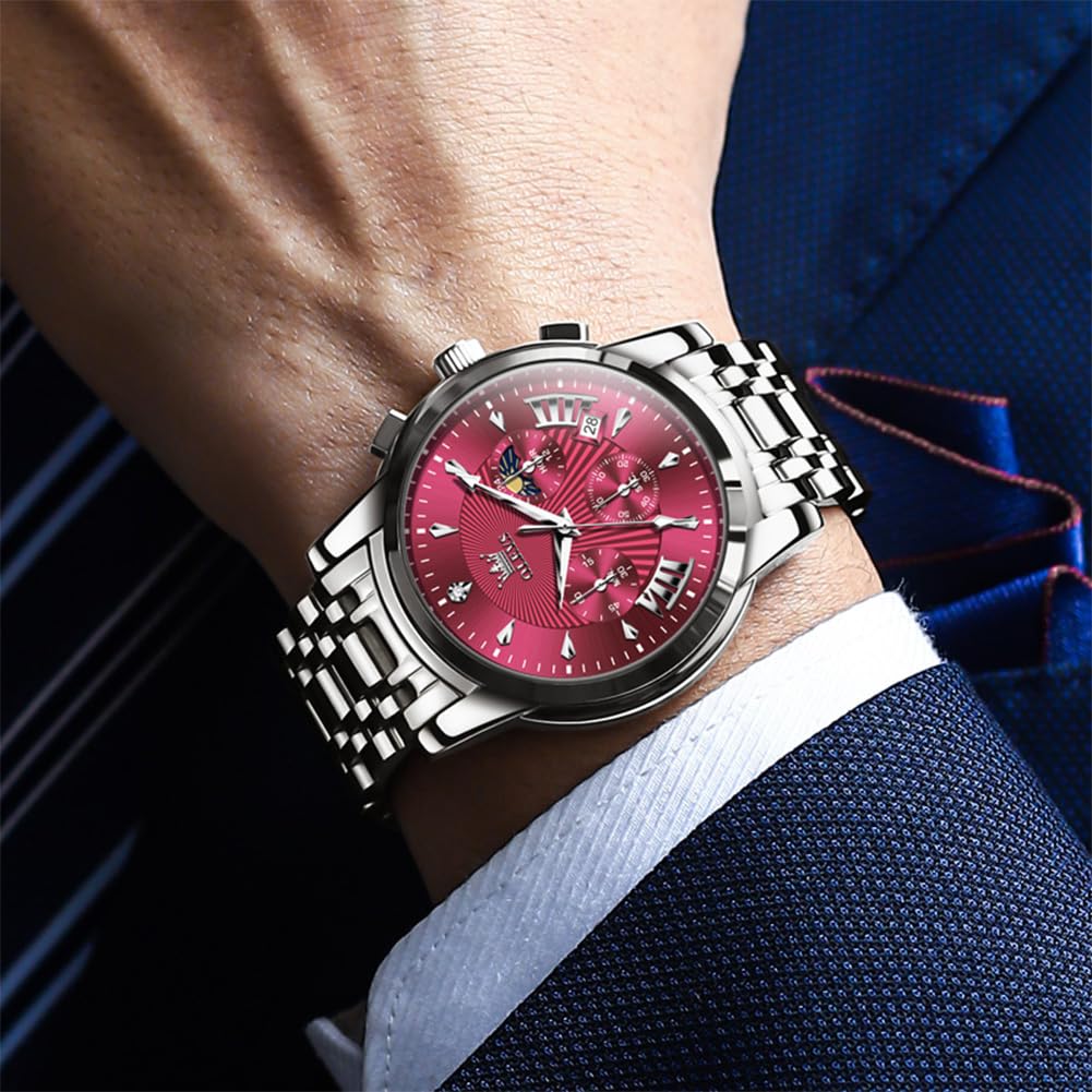 Waterproof Stainless Steel Chronograph Watch M10617