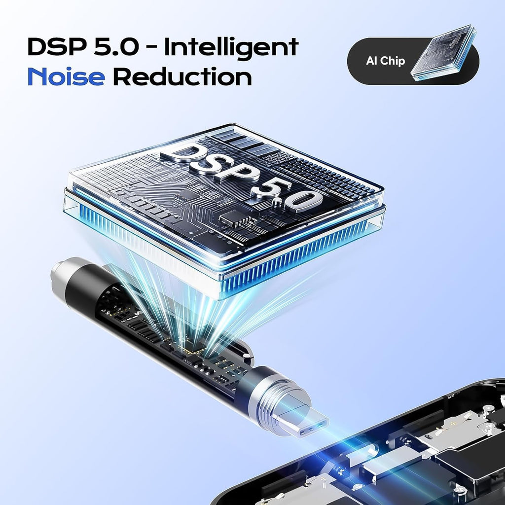 64GB Voice Activated Digital Recorder with AI Noise Reduction B185809