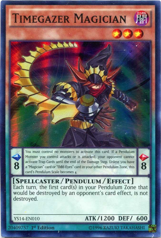 Timegazer Magician Super Rare 1st Edition L244