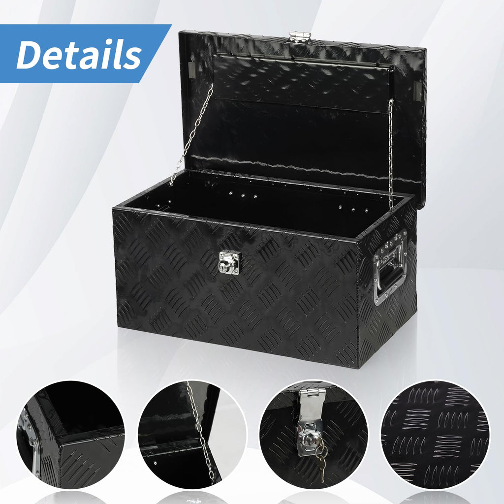 30 Inch Aluminum Truck Tool Box Lockable Q33911