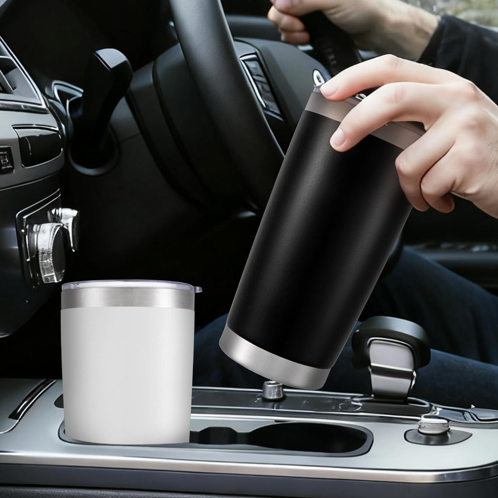 20 oz Stainless Steel Insulated Tumbler with Lid F9460