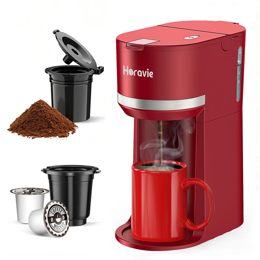 Single Serve Coffee Maker for K Cup and Grounds G73695