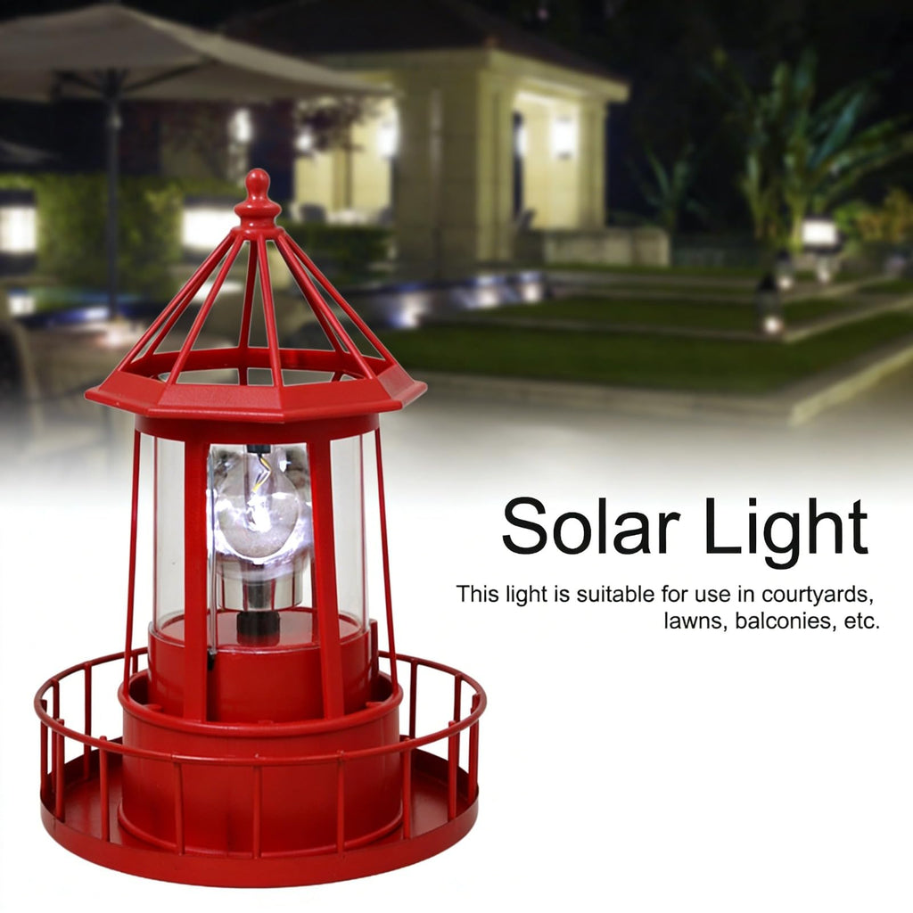 Solar Lighthouse Lamp H7465