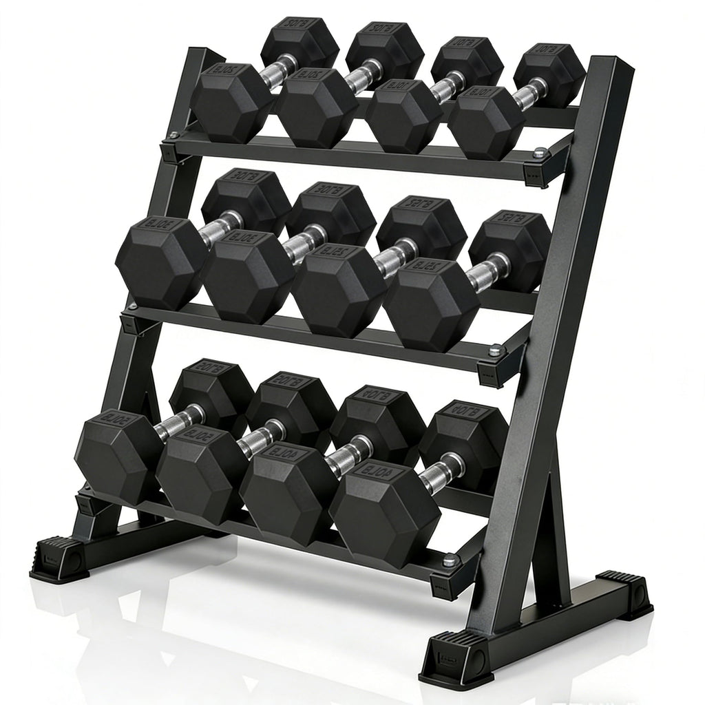 Dumbbell Set with Rack X7680