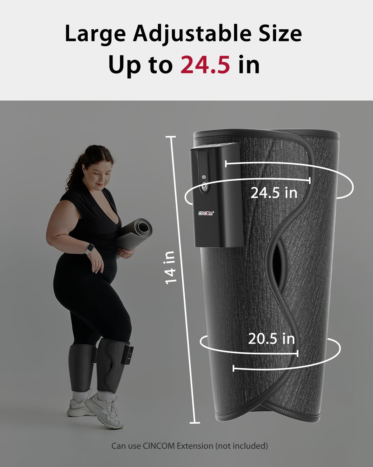 Cordless Calf Massager H8539