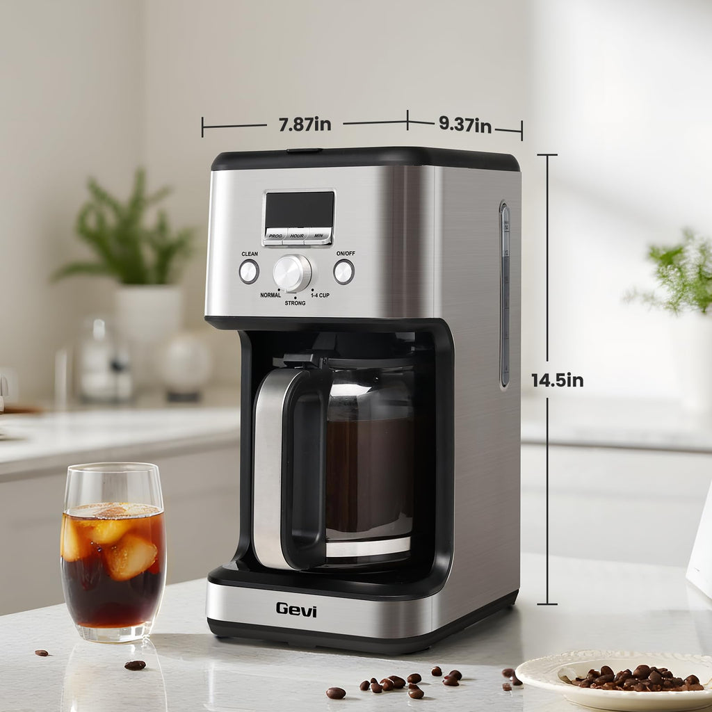14 Cup Programmable Drip Coffee Maker with Glass Carafe X99620