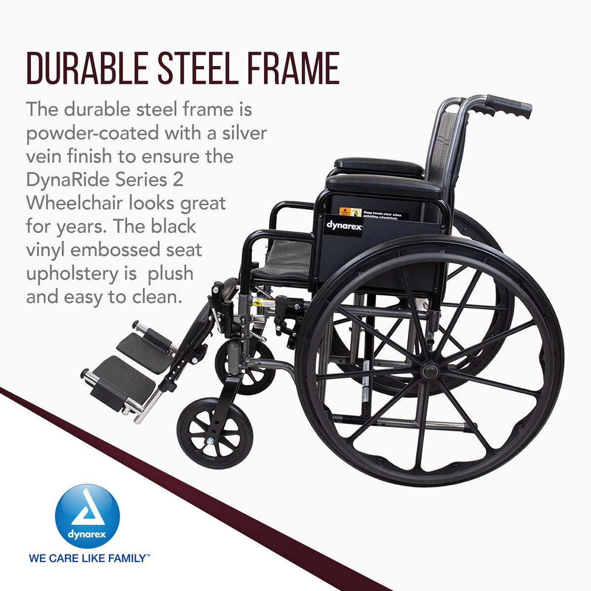 Silver Wheelchair with Detachable Desk Arms & Elevating Leg Rests E148430