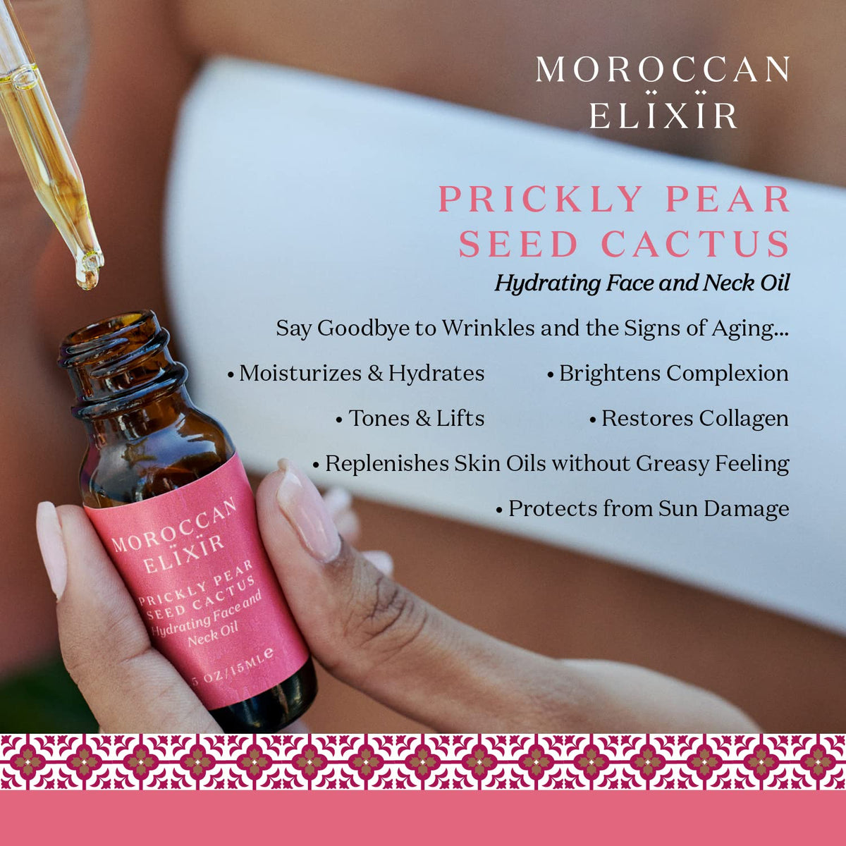 Prickly Pear Face & Neck Cactus Oil 1 oz W19591