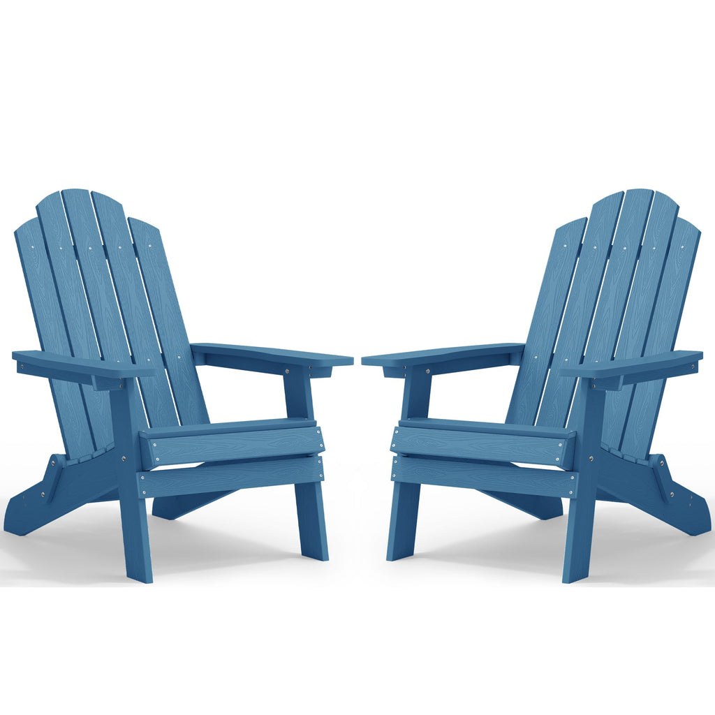 Folding Adirondack Chairs Set of 2 Plastic Chair W6782