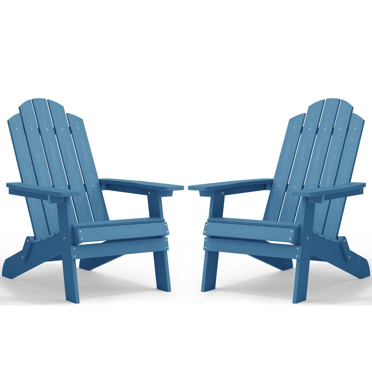 Folding Adirondack Chairs Set of 2 Plastic Chair W6782