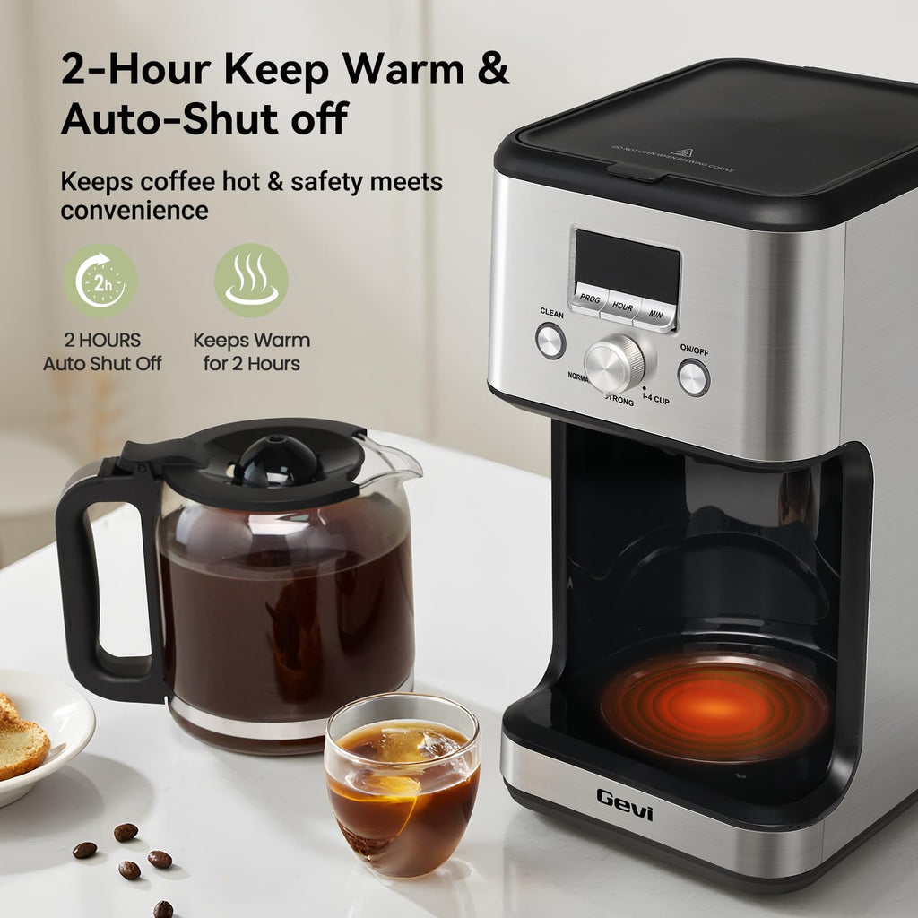 14 Cup Programmable Drip Coffee Maker with Glass Carafe X99620