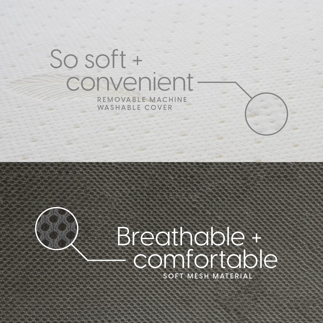 Queen Size 6 inch Memory Foam Trifold Mattress M438121