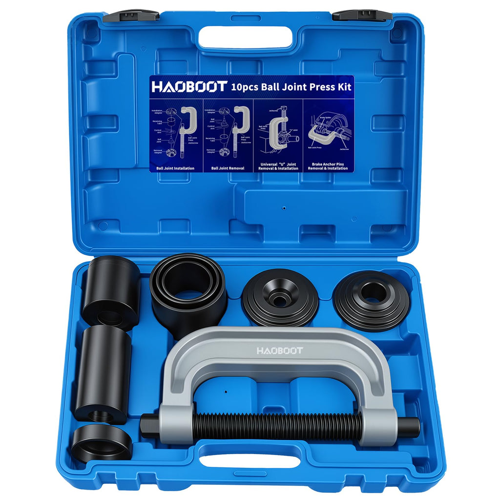 10pcs Ball Joint Press Kit U Joint Removal Tool M8187