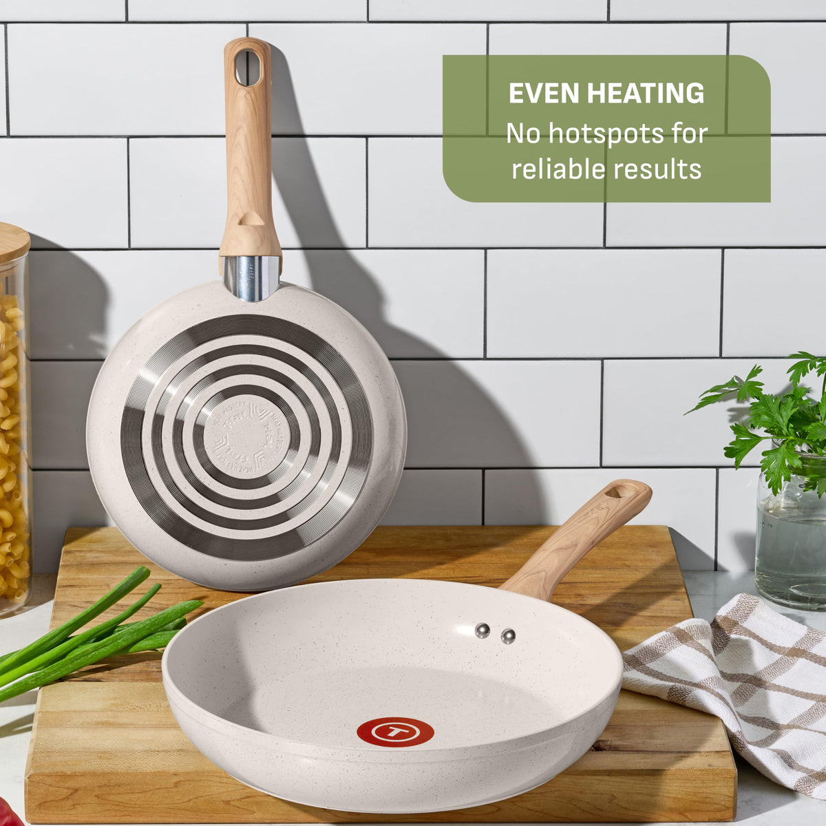 12 Piece Beige Granite Ceramic Nonstick Cookware Set X2486