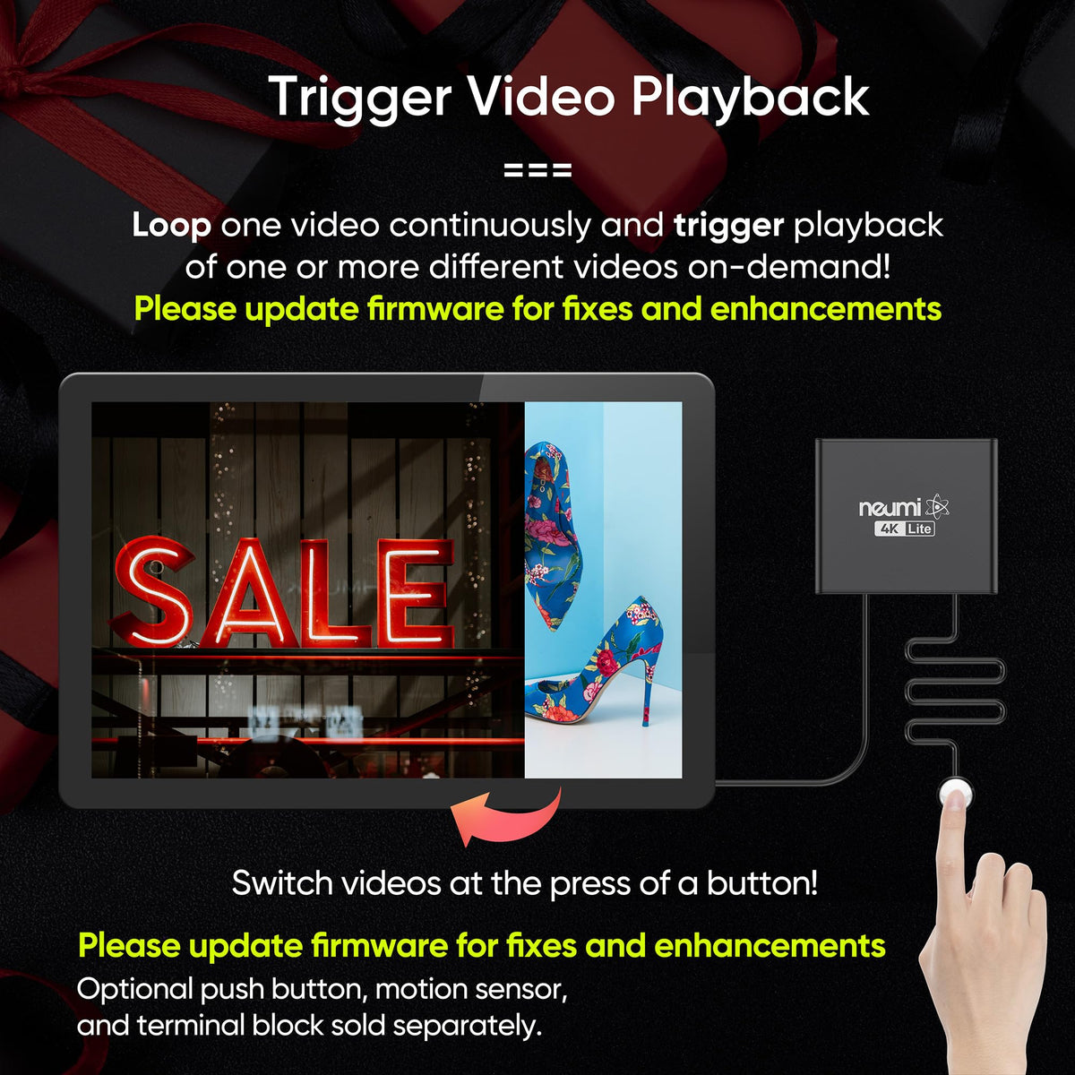 4K Media Player for USB Drives and SD Cards C620