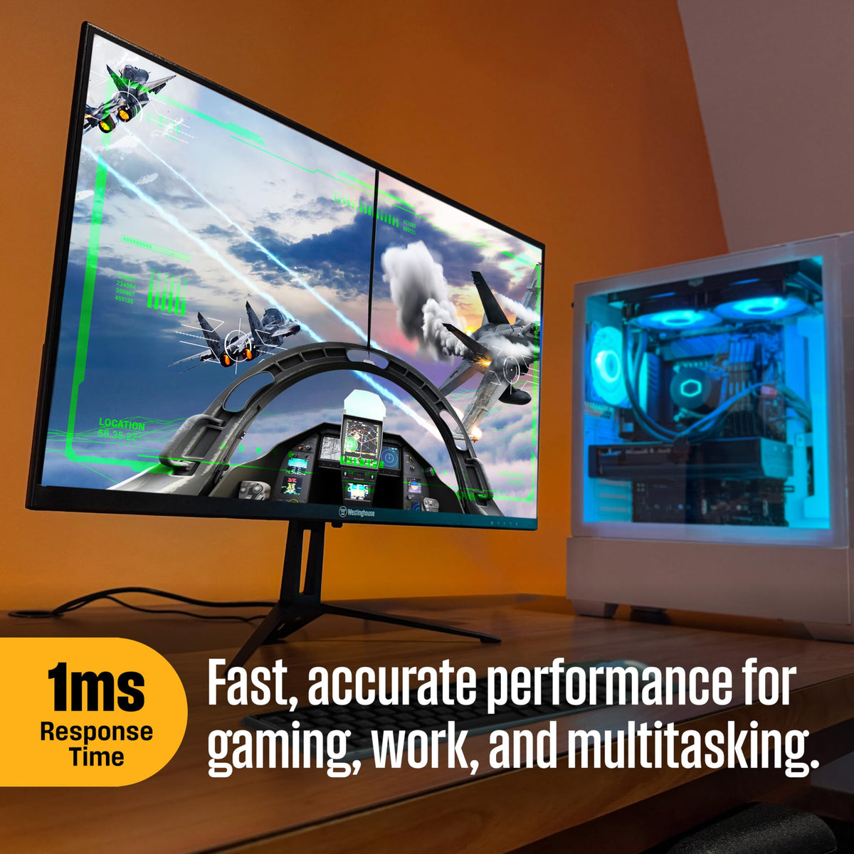22 Inch FHD 1080P IPS 120Hz Gaming Monitor U9495