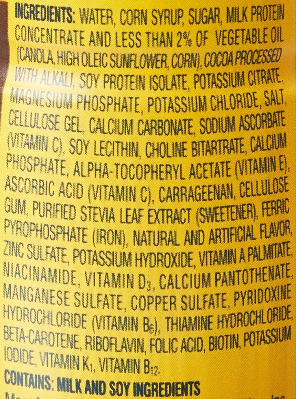 Chocolate Nutritional Drink 8 oz Bottle 24 Ct I98680