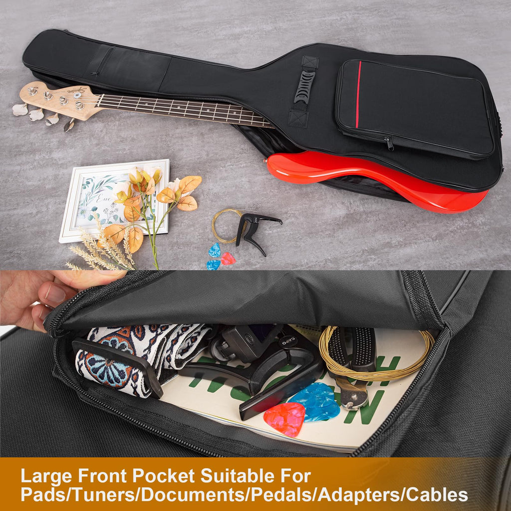 7mm Padding Waterproof Electric Bass Guitar Bag F177