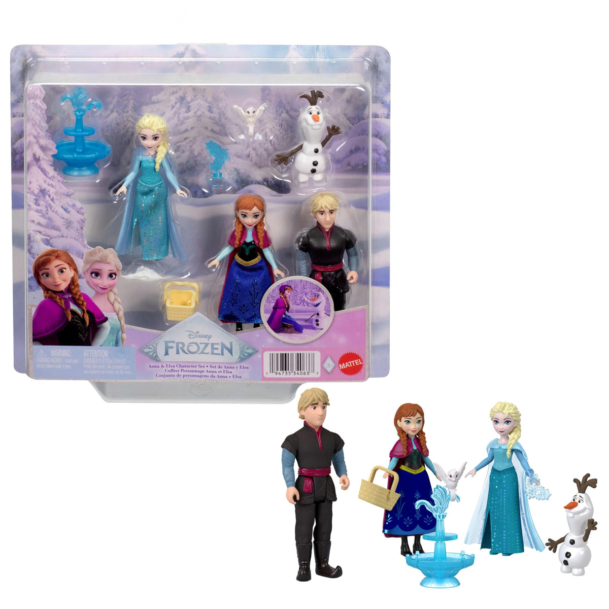 Set of 4 Small Dolls A53051