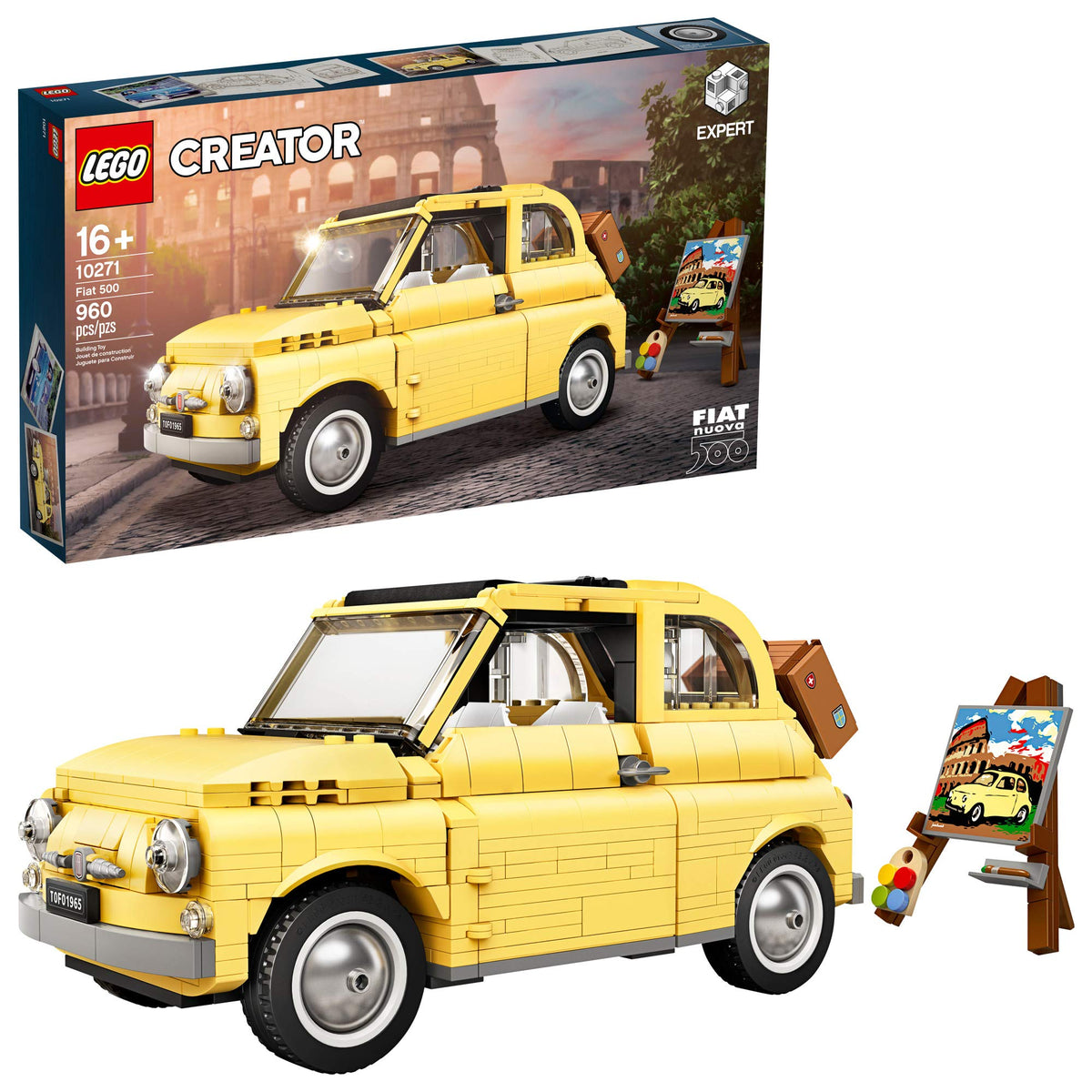Toy Car Building Set (960 Pieces) Y5134