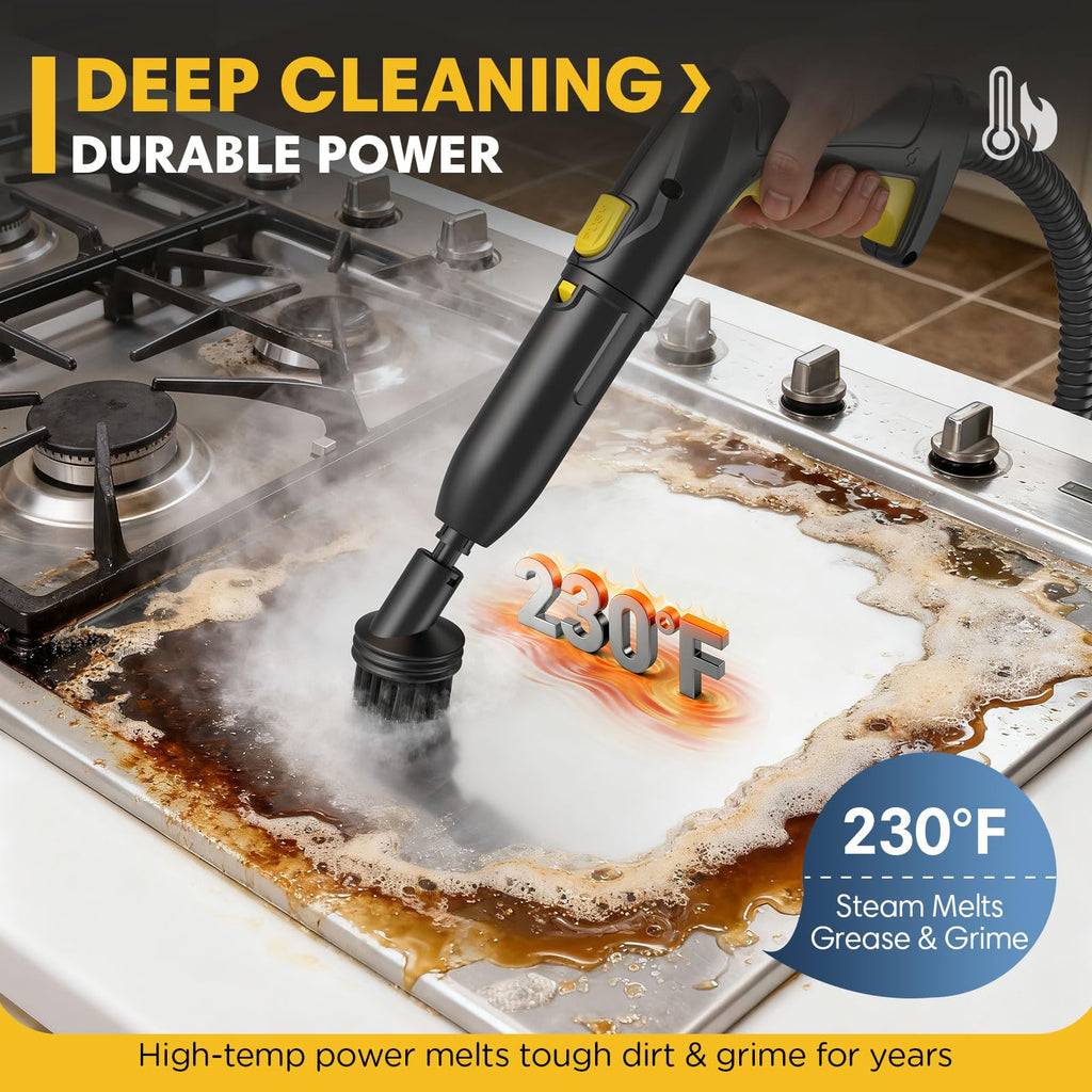 1500W Steam Cleaner with 26 Accessories Y343161