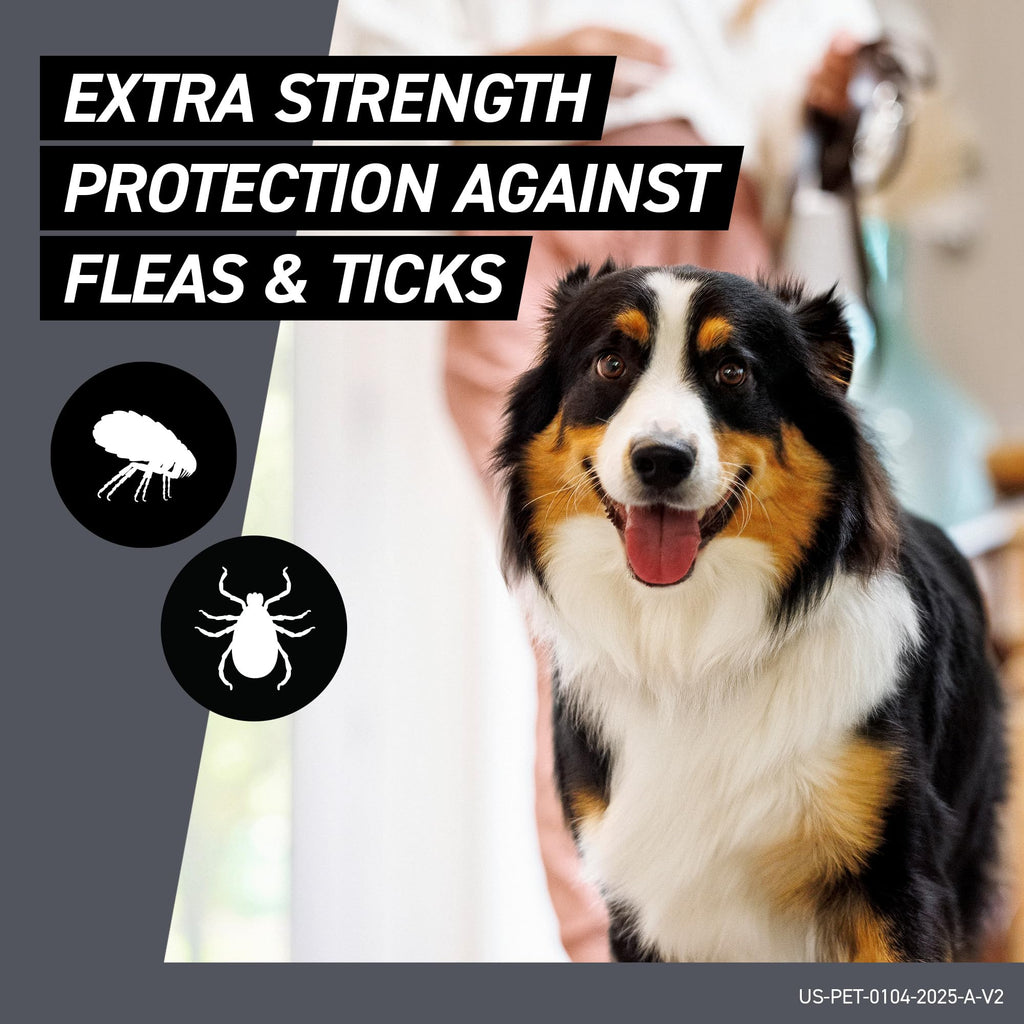 Flea & Tick Treatment for Large Dogs 41-80 lbs Count of 3 K589