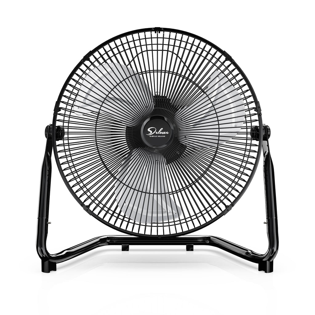 20 Inch 3-Speed Metal Industrial Floor Fans 2-Pack W4304