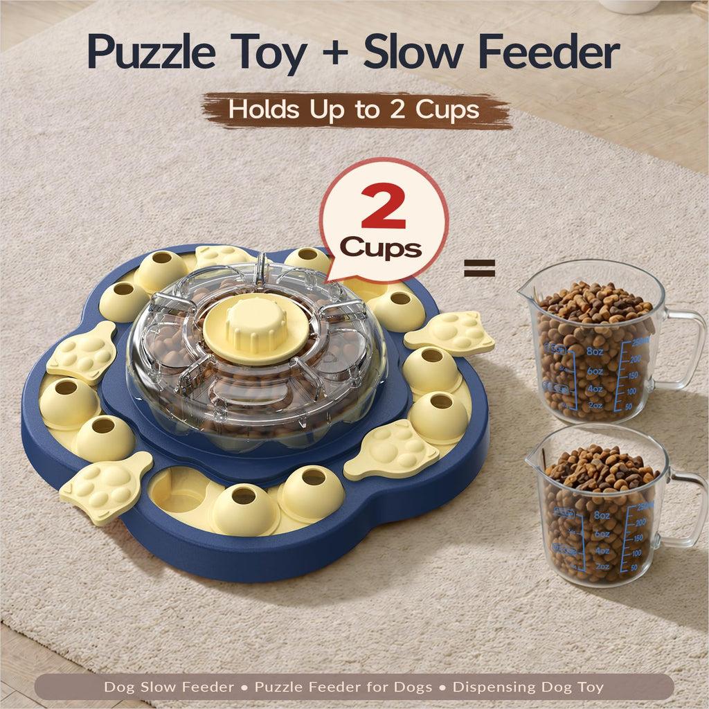 3-Level Dog Puzzle Toy Treat Dispenser L821041