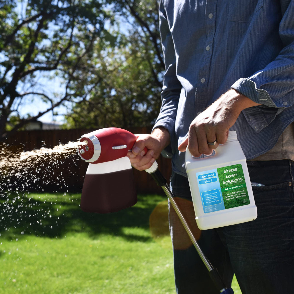 16-4-8 Liquid Lawn Fertilizer Concentrated Spray W871