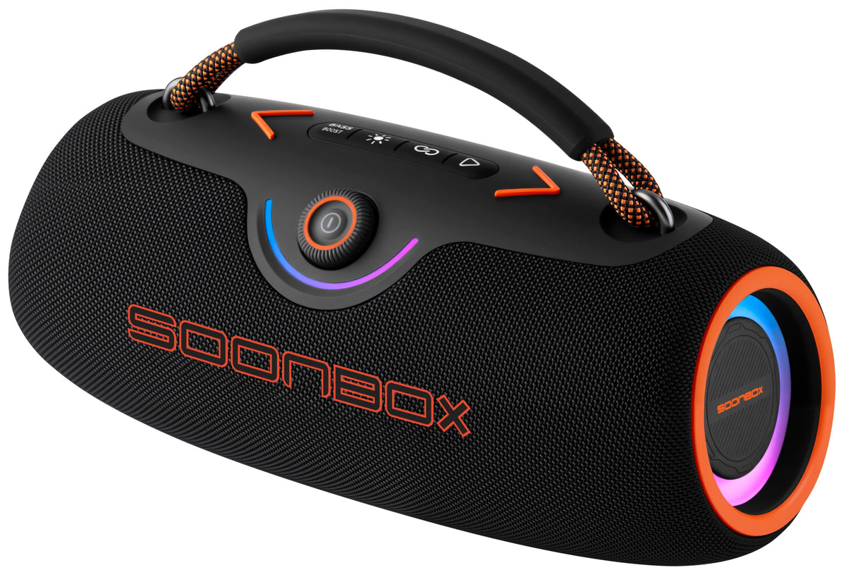 Black Portable Bluetooth Speakers W969000
