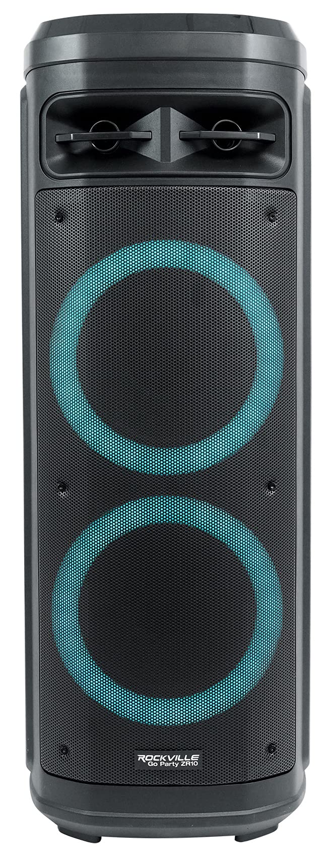Dual 10" Wireless LED Bluetooth Speaker 2-Pack S6085